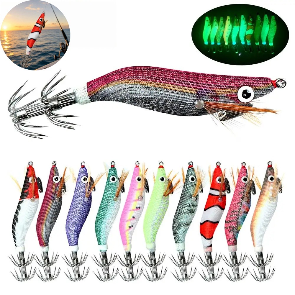 Светящаяся приманка для кальма – обзор и цена Fishing Lure Jig
