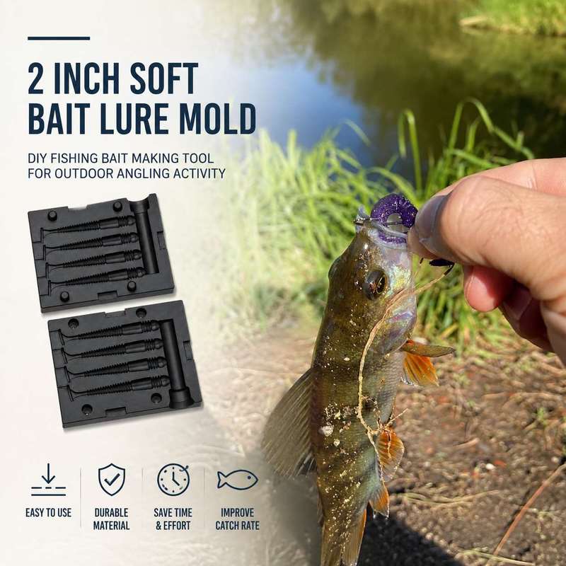 Форма для изготовления мягких  – обзор и цена Fishing Lure Making Kit
